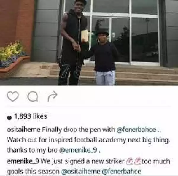 Turkey Football Club, Fenerbahce Sign Nollywood Actor, Osita Iheme aka Pawpaw [Photos]